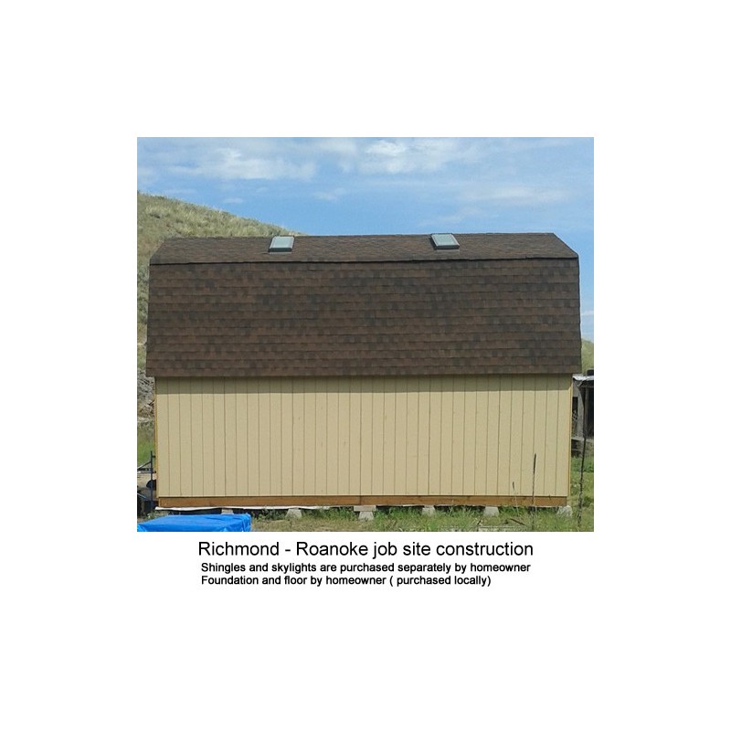Best Barns Roanoke 16x24 Wood Storage Shed Kit (Roanoke1624) - Image 7