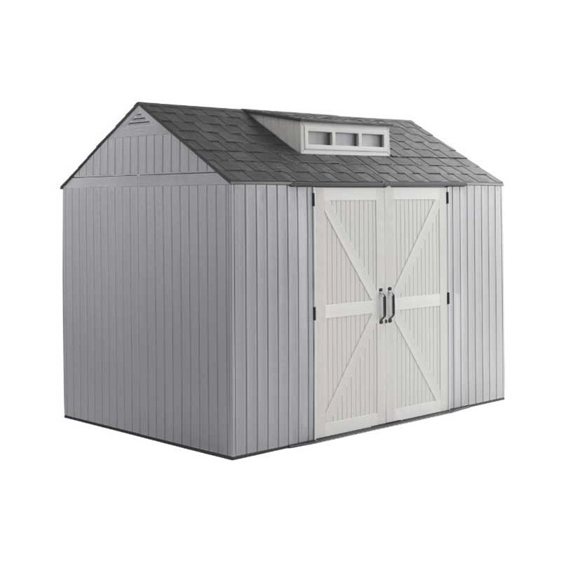 Rubbermaid 10.5FT X 7FT EASY INSTALL SHED - GRAY (2191911)