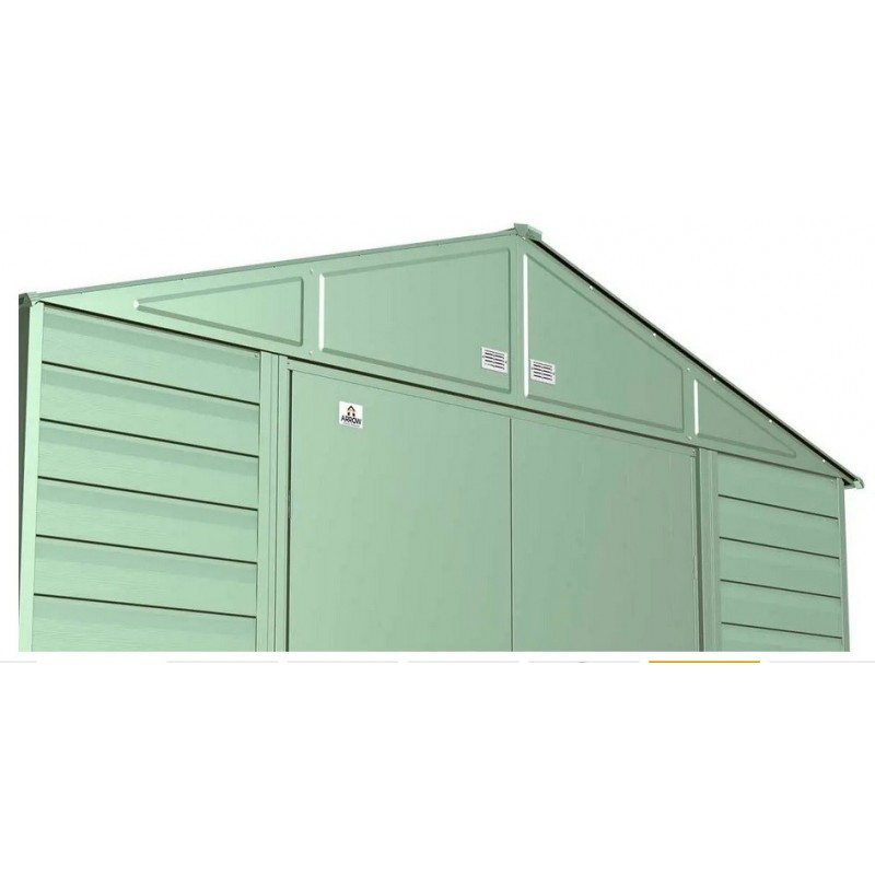 Arrow Select 10x8 Steel Storage Shed Kit - Sage Green (SCG108SG) - Image 4