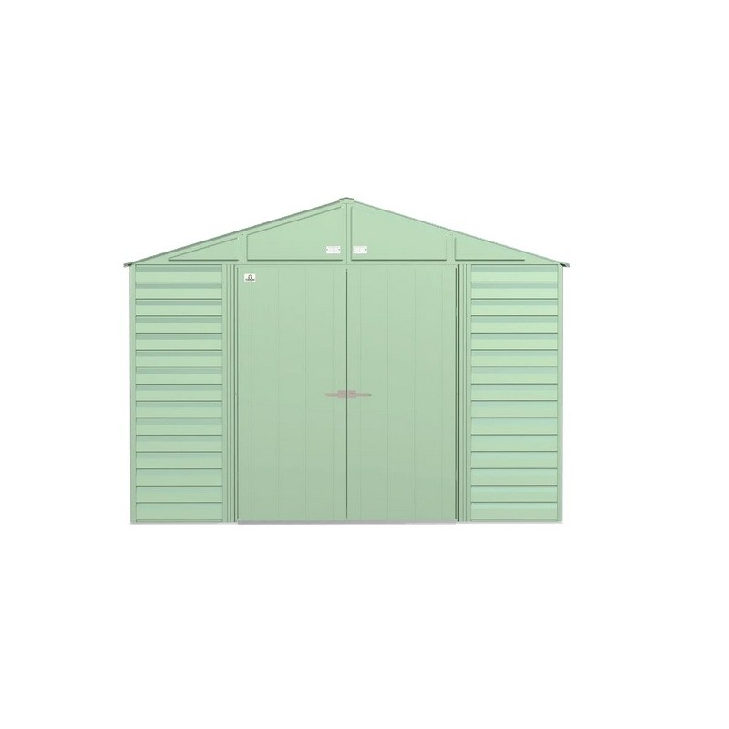 Arrow Select 10x8 Steel Storage Shed Kit - Sage Green (SCG108SG)