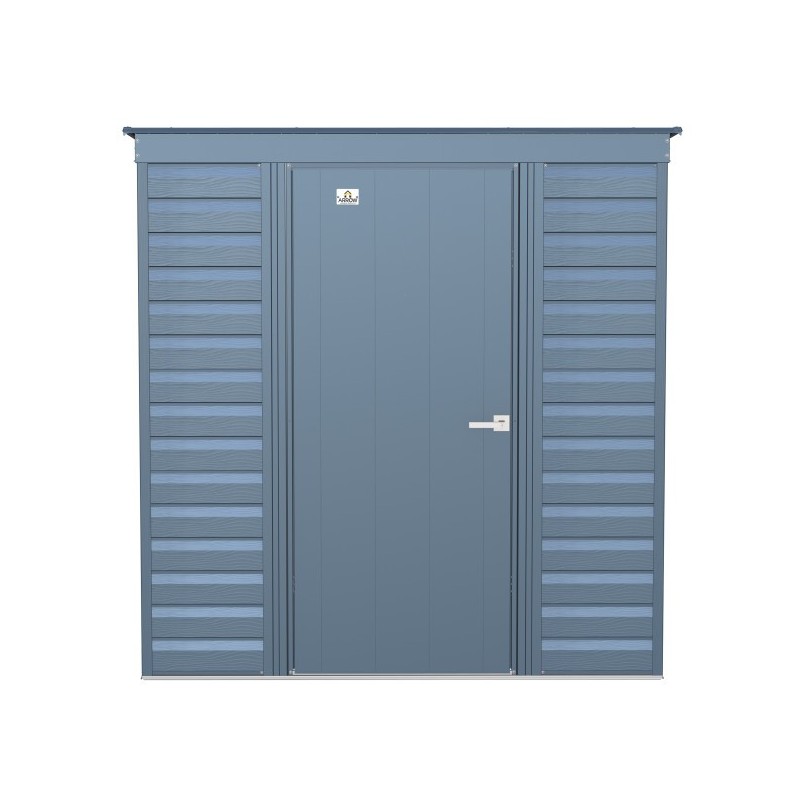 Arrow Select 6x4 Steel Storage Shed Kit - Blue Grey (SCP64BG) - Image 3