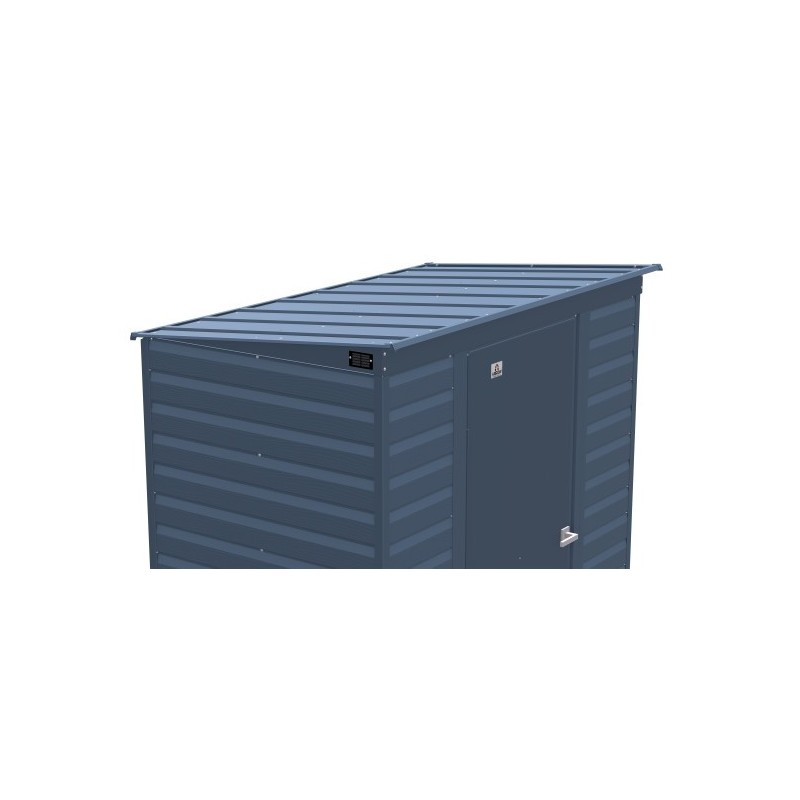 Arrow Select 6x4 Steel Storage Shed Kit - Blue Grey (SCP64BG) - Image 5