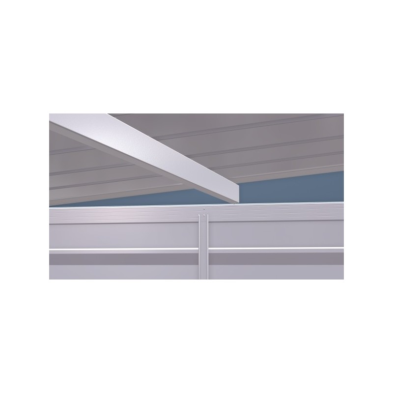 Arrow Select 6x4 Steel Storage Shed Kit - Blue Grey (SCP64BG) - Image 6