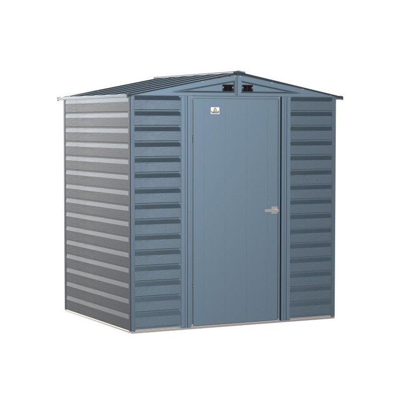 Arrow Select 6x5 Steel Storage Shed Kit - Blue Grey (SCG65BG)