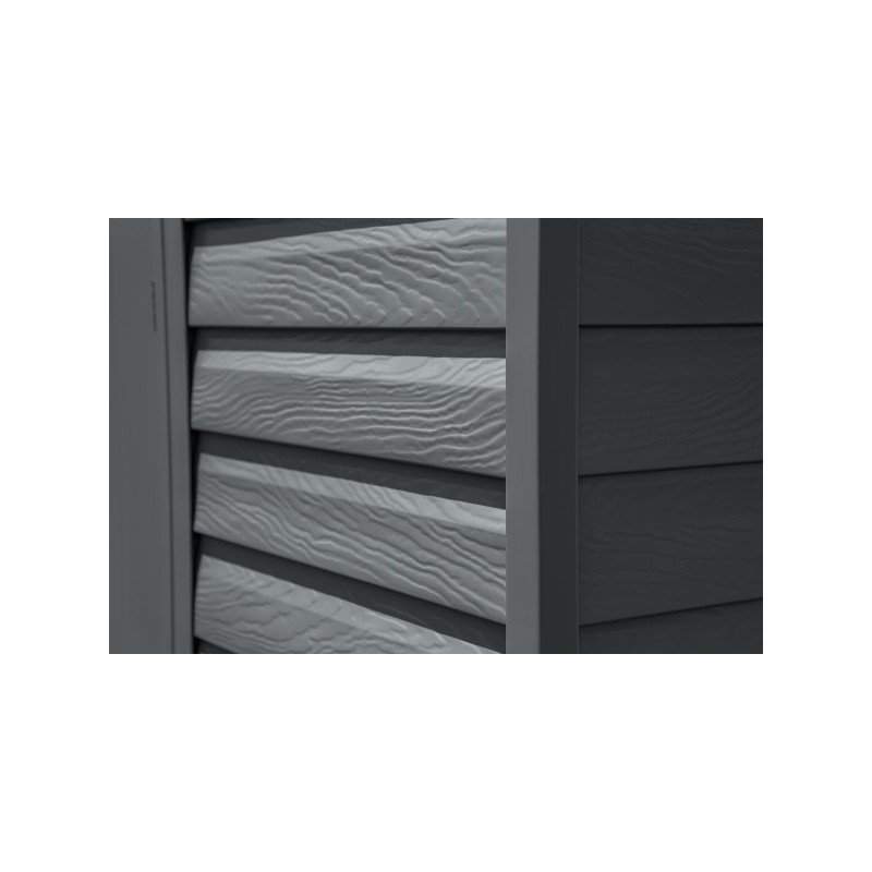 Arrow Select 6x7 Steel Storage Shed Kit - Charcoal (SCG67CC) - Image 6