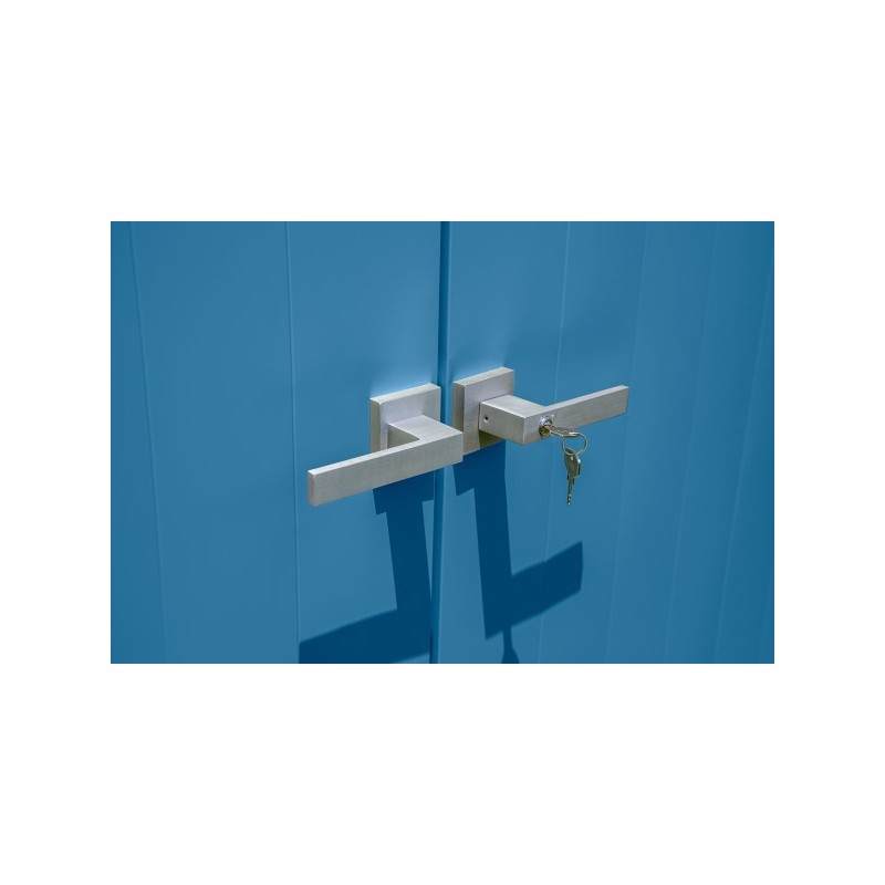 Arrow Select 8x6 Steel Storage Shed Kit - Blue Grey (SCG86BG) - Image 5