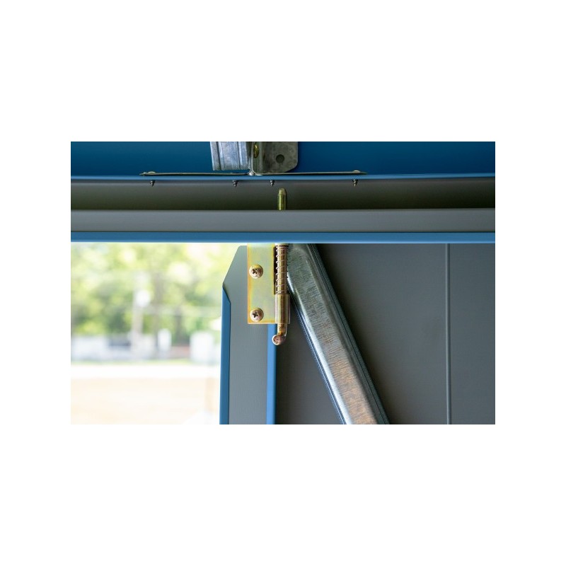 Arrow Select 8x6 Steel Storage Shed Kit - Blue Grey (SCG86BG) - Image 6