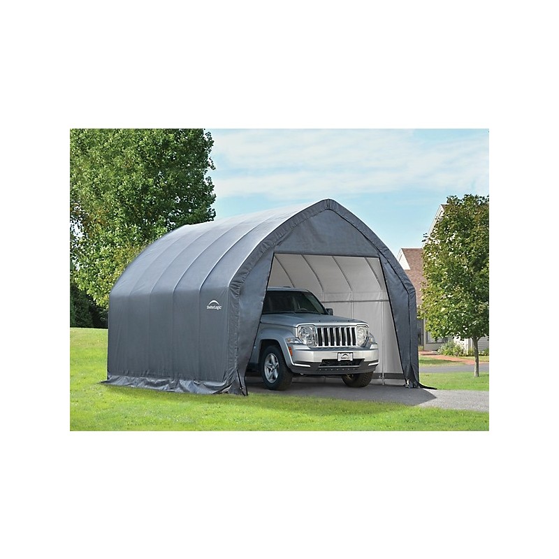 Shelter Logic 11x20x9 Garage-In-A-Box Fabric Garage - Fits Small Truck (62709)
