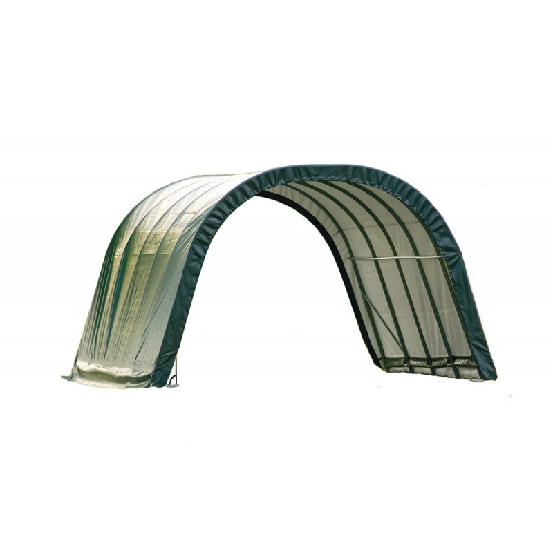 ShelterLogic 12x20x8 Run-In Shelter Kit - Green (51341)