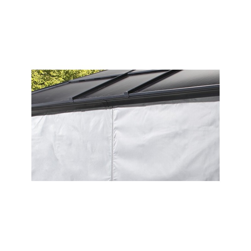 Sojag 10x12 Polyester Meridien Gazebo Curtains - Gray (135-9163759) - Image 4