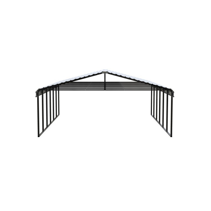 Arrow Steel 20x29x9 Carport Kit - Eggshell (CPH202909) - Image 3