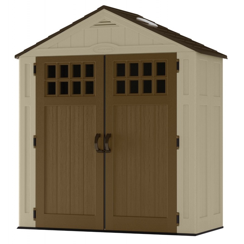 Suncast 2-Pack 6x3 Everett Storage Shed Kit W/ Floor (BMS6310)