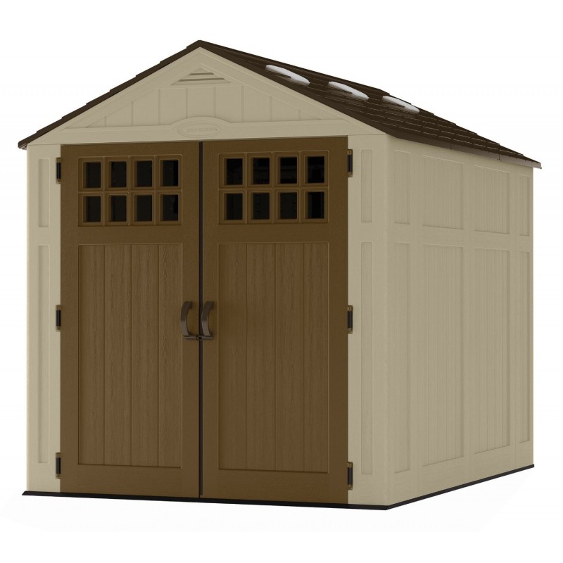 Suncast 2-Pack 6x8 Sierra Storage Shed Kit W/ Floor (BMS6800)