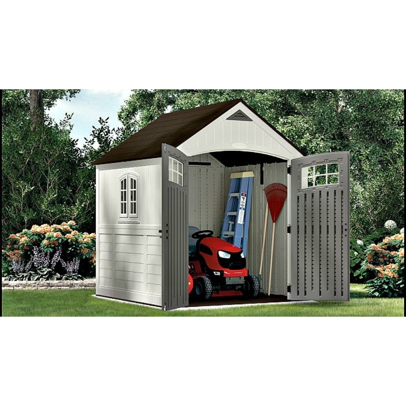 Suncast 2-Pack 7x7 Cascade Storage Shed W/ Floor (BMS7790) - Image 4