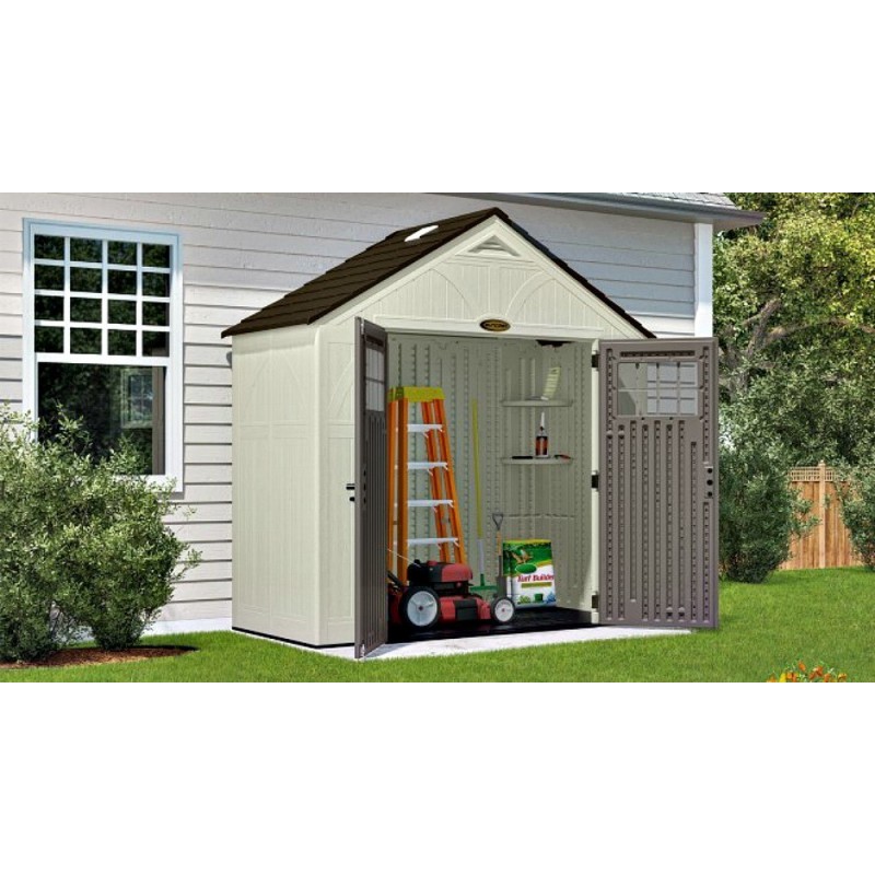 Suncast 2-Pack 8x4 Tremont Storage Shed W/ Floor (BMS8400) - Image 3