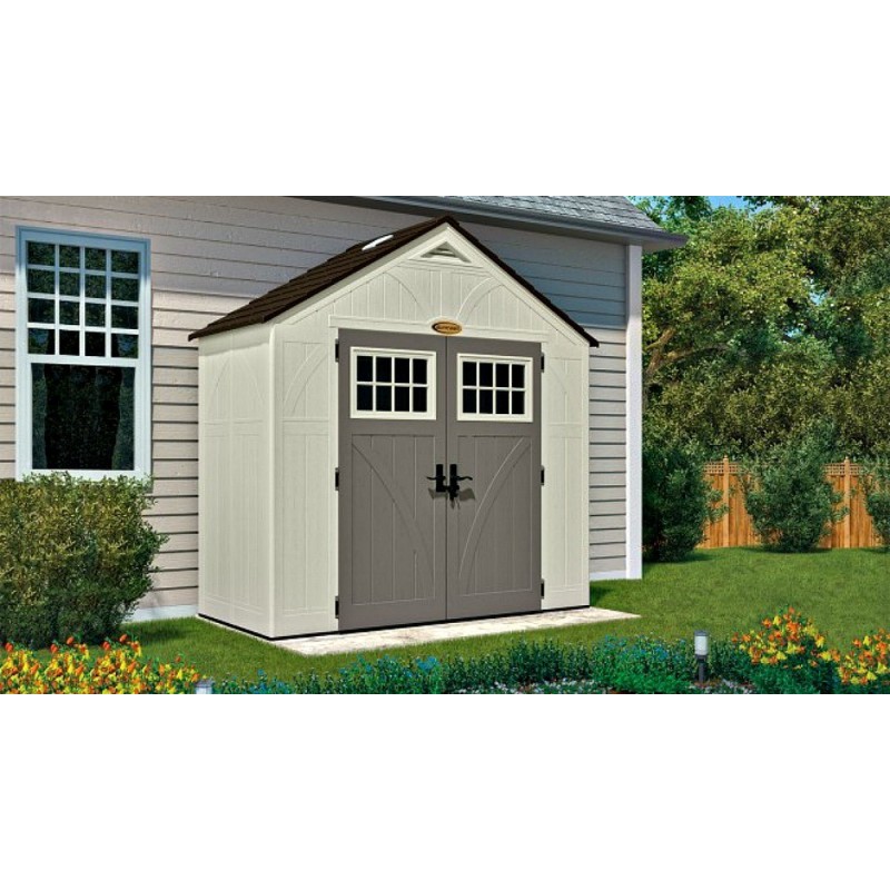Suncast 2-Pack 8x4 Tremont Storage Shed W/ Floor (BMS8400)