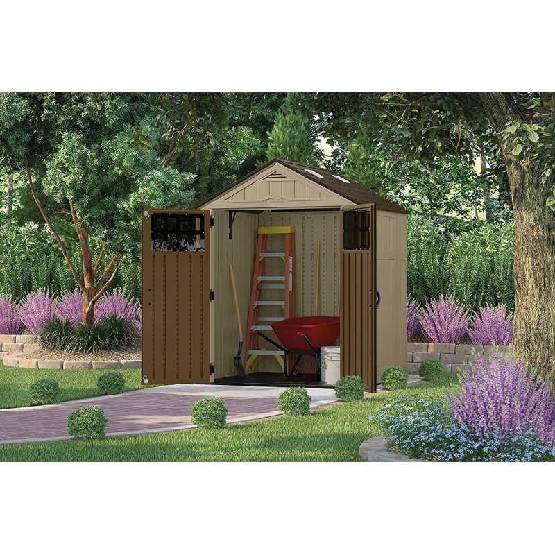 Suncast 6x5 Everett Storage Shed Kit W/ Floor (BMS6510D) - Image 4