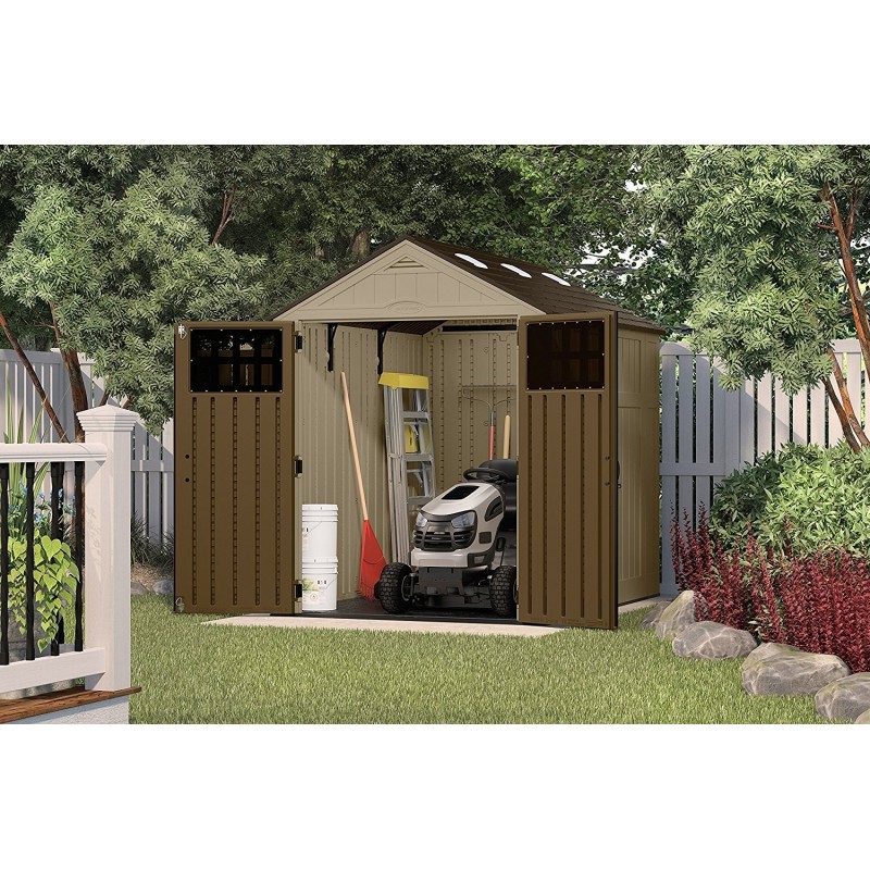 Suncast 6x8 Sierra Storage Shed Kit W/ Floor (BMS6800D)