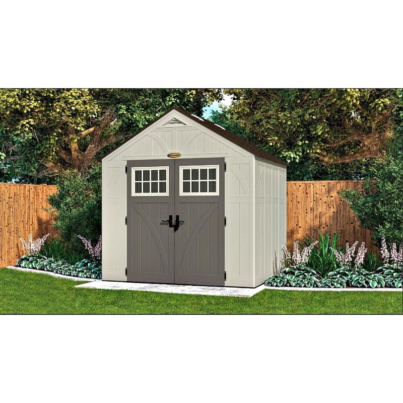 Suncast 8x7 Tremont Storage Shed W/ Floor (BMS8700)