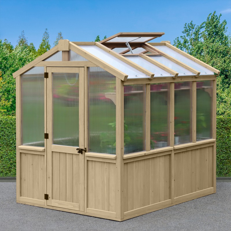 Yardistry 6.7 X 7.8 Meridian Greenhouse (YM11945COM)