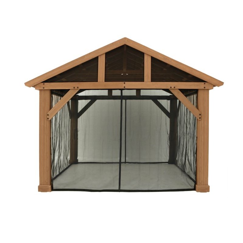 Yardistry 14 X 12 Pavilion Mesh Netting Kit (YM12834)